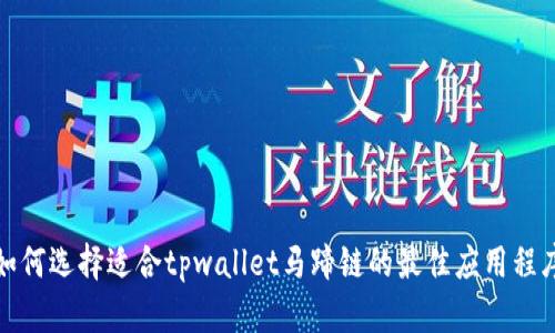 如何选择适合tpwallet马蹄链的最佳应用程序