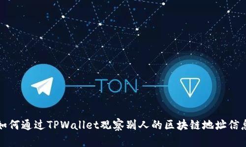 如何通过TPWallet观察别人的区块链地址信息